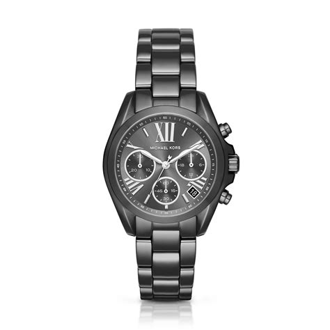 michael kors mini bradshaw watch gunmetal|Michael kors bradshaw watch + FREE SHIPPING .